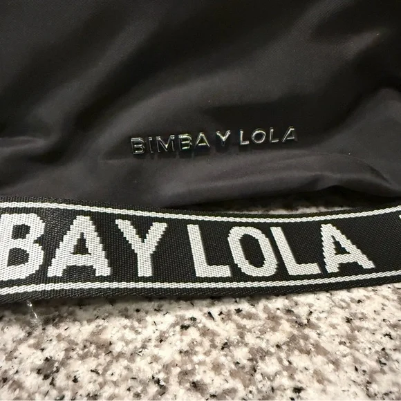 Bimba y Lola Black Crossbody Bag - Picture 3 of 6